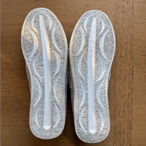 Bernie Mev White Sparkle Slip Ons - Picture 4 of 4